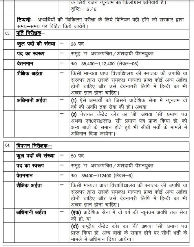 UKPSC Lower PCS 2021 posts