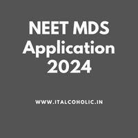 NEET MDS Application 2024 Eligibility Merit list Counselling