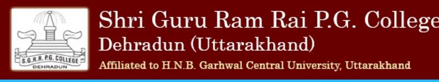 Uttarakhand SGRR PG College Second Merit list 2023 Check here
