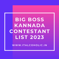 Big Boss Kannada Contestant List 2023