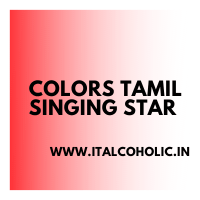 Colors Tamil Singing Star 2024