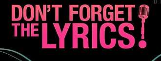 Don't Forget the Lyrics 2024 Audition Start Date Host Prize 3 Don't Forget the Lyrics 2024 Audition Start Date Host Prize