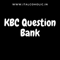 KBC Question Bank 2024