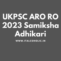 UKPSC ARO RO 2023 Samiksha Adhikari